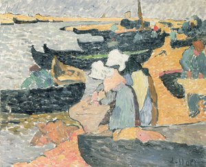 I sgusciatori di ostriche da Louis Valtat