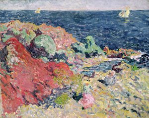 Le rocce rosse ad Antheor