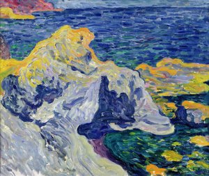 Le rocce ad Antheor (Var) da Louis Valtat