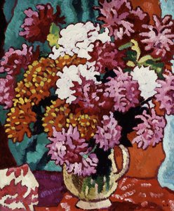 Vaso di dalie da Louis Valtat
