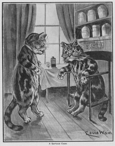Un caso serio da Louis Wain