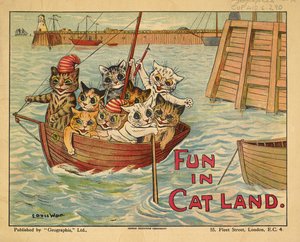 Gatti in una barca