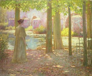 Estate lungo il fiume da Louis Welden Hawkins