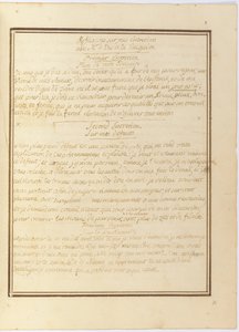 "Riflessioni sul mio incontro con il Sig. le Duc de la Vauguyon", manoscritto autografo, gennaio 1767 a inizio 1769 da Louis XVI