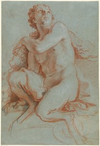 Fauno seduto da Louis de Boullogne the Younger
