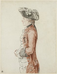 Ritratto del Cavaliere di Lézay da Louis de Carmontelle