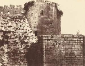 Kalaat-El Hosn, seconda cinta, esterno, mezzogiorno da Louis de Clercq