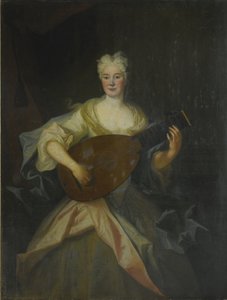 Ritratto di Anna Constantia, Contessa di Cosel, nata von Brockdorff da Louis de Silvestre