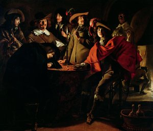 Le guardie che fumano, 1643