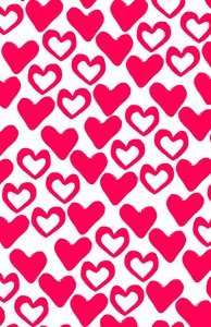 Cuori semplici, immagine digitale (2014)