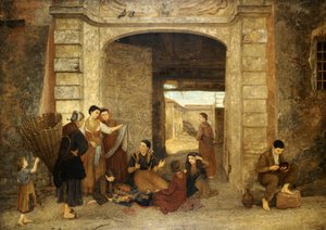 La Porta Eterna Cairate, Lombardia, 1876 da Louisa Starr