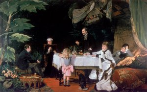 Il Pranzo nella Serra, 1877