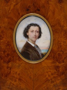 Ritratto del compositore Franz Liszt 1811-1886, 1836 da Louise Besnard née Vaillant