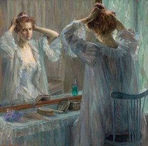 La Toilette, 1898 da Marie Louise Catherine Breslau