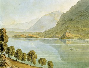 Lago Bourget da Louise Cochelet