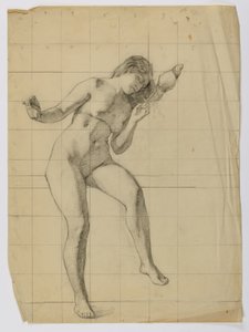 (Senza titolo - figura femminile nuda)