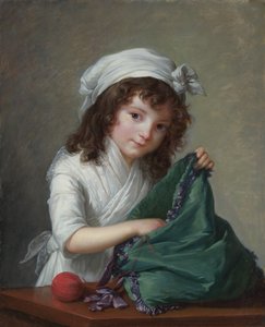 Mademoiselle Alexandrine-Emilie Brongniart da Elisabeth Louise Vigee Lebrun