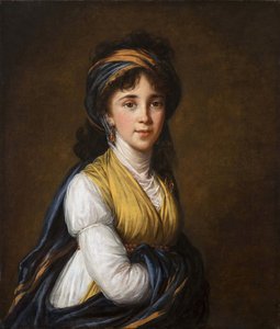 Ritratto della contessa Anna Grigoryevna Belosselsky-Belozersky 1773-1846, 1798