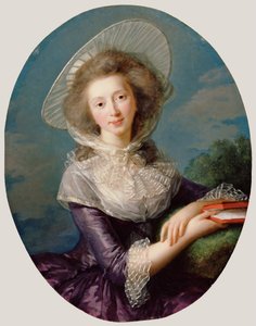 Ritratto della Vicomtesse de Vaudreuil da Elisabeth Louise Vigee Lebrun