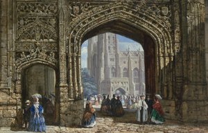 Cattedrale di Canterbury da Louise Ingram Rayner