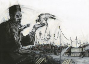 Il vecchio e il falco da Lourens Joubert