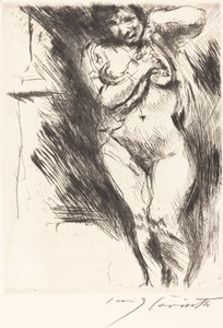 Donna che si spoglia, 1921