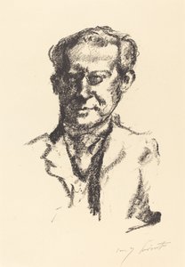 Arno Holz, 1922 da Lovis Corinth