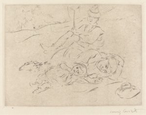 In campagna da Lovis Corinth