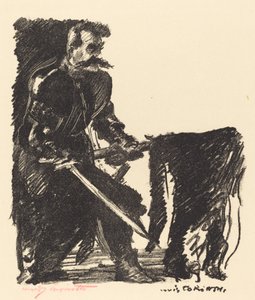 Portabandiera da Lovis Corinth