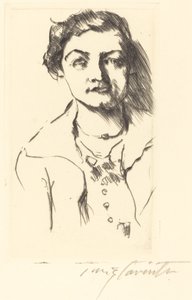 Ritratto di una giovane donna - Anneliese Halbe da Lovis Corinth