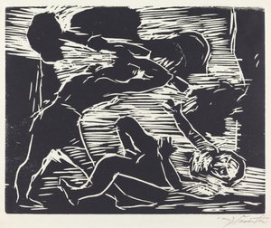 Caino e Abele da Lovis Corinth