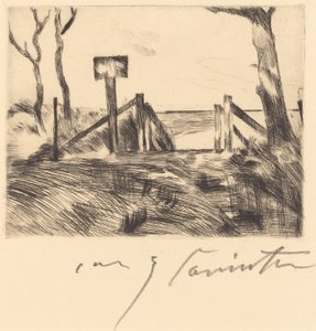 Ponte con segnale, 1916