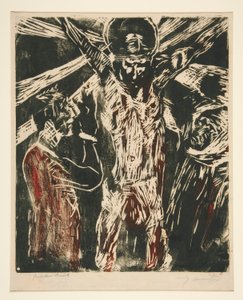 Cristo sulla croce da Lovis Corinth