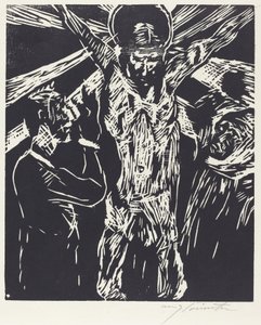 Christus am Kreuz La Crocifissione, 1919 da Lovis Corinth