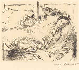 Das Kranke Kind Il Bambino Malato, 1918