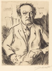 Gerhart Hauptmann da Lovis Corinth