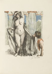 Illustrazione del Cantico dei Cantici, 1911 da Lovis Corinth