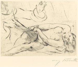 Giuseppe e la moglie di Potifar II da Lovis Corinth