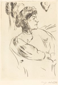 Infermiera da Lovis Corinth