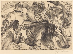 Kreuztragung Cristo che porta la croce da Lovis Corinth