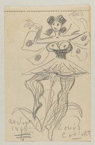 Lovis Corinth a Carl Strathmann da Lovis Corinth