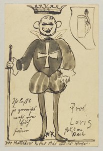 Lovis Corinth a Carl Strathmann: Cartolina, timbro postale 21 giugno 1902 e 22 giugno 1902