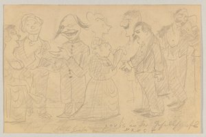Lovis Corinth a Carl Strathmann: Cartolina, timbro postale 8 novembre 1899 da Lovis Corinth