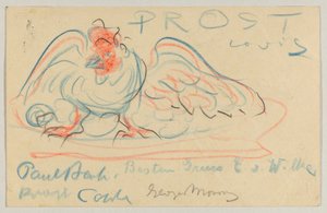 Lovis Corinth a Elly Strathmann: Cartolina, timbro postale 19 maggio 1911 da Lovis Corinth