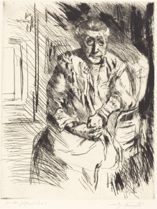 Ma Belle Mere (suocera), 1919 da Lovis Corinth