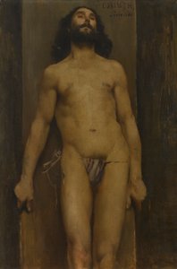 Nudo maschile da Lovis Corinth
