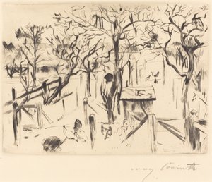 Obstgarten im Herbst, 1912 da Lovis Corinth