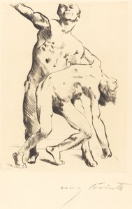 Odisseo e i Proci, 1914 da Lovis Corinth