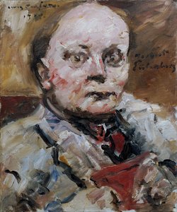 Ritratto del poeta Herbert Eulenberg, 1924 da Lovis Corinth