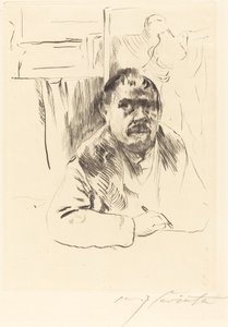 Autoritratto in pelliccia, 1913
